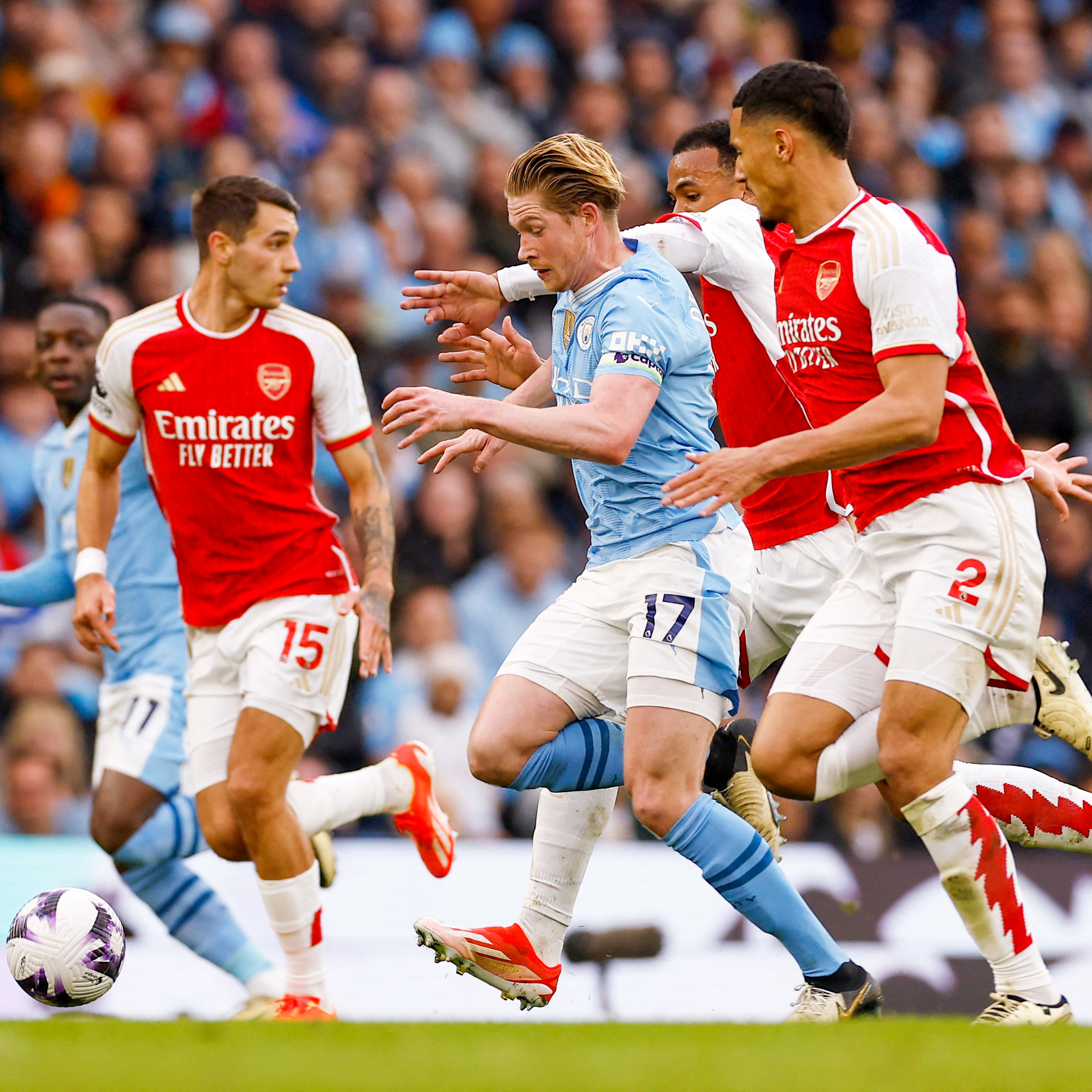 Kết quả Manchester City 0-0 Arsenal: Vòng 30 Ngoại Hạng Anh mùa 2023-24